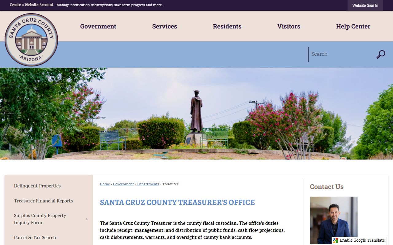 Santa Cruz County Assessor and Treasurer office information